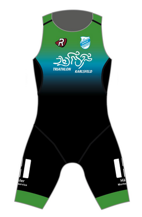 HERREN Triathlon Suit Rear Zip